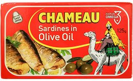 Chameau Sardines In Olive Oil 120g