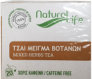 Natural Life Cyprus Mixed Herbs Tea 20Pcs