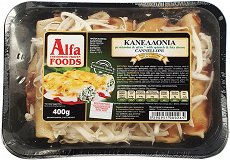 Alfa Foods Cannelloni With Spinach & Feta Cheese 400g
