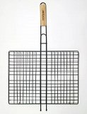 Pyrsos Bbq Grill With Flat Wooden Handle 58x40x30 1Pc