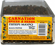 Carnation Spices Black Pepper Whole 80g