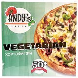 Andys Pizza Vegetarian 1Pc 410g