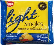 Sure Food Light Singles Τυρί 10Φέτες 200g