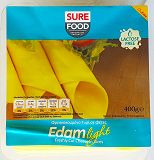 Sure Food Edam Light Cheese Slices 400g