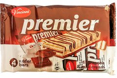 Vincinni Premier Wafer Bars Fine Cocoa & Milk Cream 4x30g