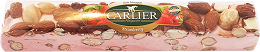 Carlier Nougat Strawberry Almond Hazelnuts 100g
