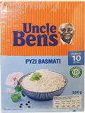Uncle Bens Basmati Rice Gluten Free 500g