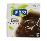 Alpro Soya Dessert Devilishly Dark Chocolate 4Χ125g