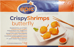 Epic Crispy Shrimps Butterfly 57-66Τεμ 1kg