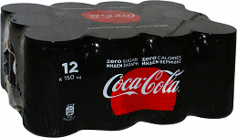 Coca Cola Zero 12X150ml