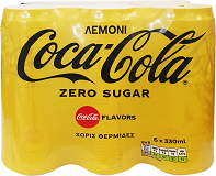 Coca Cola Zero Lemon 6X330ml