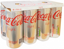 Coca Cola Light 8X330ml