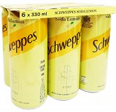 Schweppes Σόδα Λεμόνι 6X330ml