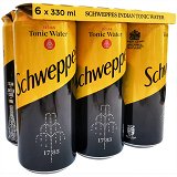 Schweppes Tonic Water 6X330ml