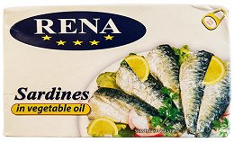 Rena Sardines In Vegetable Oil 120g