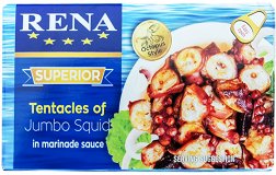 Rena Tentacles Of Jumbo Squid  In Marinade Sauce 120g