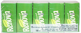 Renova Mint Pocket Tissues 10Pcs