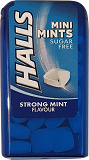 Halls Mini Mints Strong Mint Sugar Free 12,5g