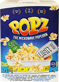 Popz Microwave Pop Corn 50% Less Fat 3X80g