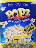 Popz Microwave Pop Corn Butter 3X90g