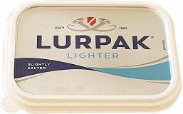Lurpak Spreadable Slightly Salted Butter Lighter 250g