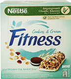 Nestle Fitness Cookies And Cream Bars 6Pcs