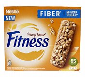 Nestle Fitness Fiber Honey Flavor Bars No Added Sugar 4x20g