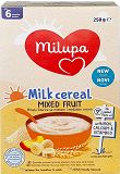 Milupa Κρέμα Δημητριακών Με Γάλα & Φρούτα 250g