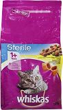 Whiskas Sterile Ξηρή Τροφή Κοτόπουλο Για Στειρωμένες Γάτες 1.4kg