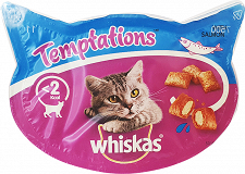 Whiskas Temptations With Salmon 60g