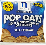 Nairns Pop Oats Snacks Salt & Vinegar Gluten Free 20g