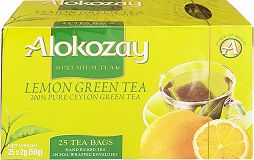 Alokozay Πράσινο Τσάι Λεμόνι 25Τεμ