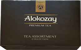 Alokozay Premium Tea Assortment Collection Wooden Box 144Pcs