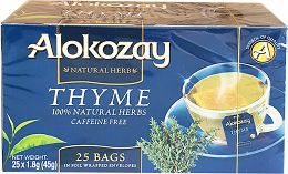Alokozay Thyme Tea Caffeine Free 25Pcs