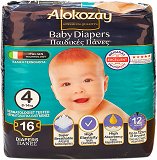 Alokozay Diapers 4 16Pcs