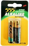 555 Alkaline Batteries AA 2Pcs