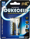 Dukecell Alkaline Batteries AA 2Pc