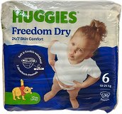 Huggies Freedom Dry 6 30Τεμ