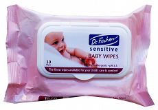 Dr Fischer Baby Wipes Sensitive 30Pcs