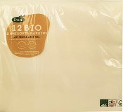 Duni Bio Soft Linen Χαρτοπετσέτες White 40x40cm 12Τεμ