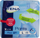 Tena Pants Plus Large 14Pcs