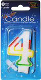 Number Candle 4 1Pc