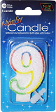 Number Candle 9 1Pc