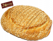 Σίφουνας Άσπρο Ψωμί Με Σισάμι Κομμένο 540g
