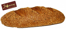 Sifounas Whole Wheat Traditional Village Bread 1Pc
