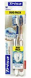 Trisa Pro Vital Antibac Οδοντόβουρτσα Medium Duo Pack