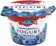 Emmi Swiss Premium Blueberry Yogurt Low Fat 100g