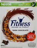 Nestle Fitness Μαύρη Σοκολάτα 375g