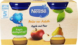 Nestle Μήλο Αχλάδι 2X125g