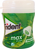 Trident Max Splash Spearmint Sugar Free Τσίχλες 50,6g